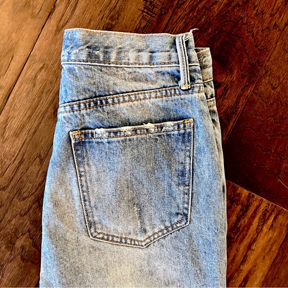 EVIDNT Los Angeles High Rise Straight Jeans Light Wash Size 25 - Picture 6 of 7